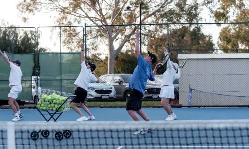 adult tennis coaching